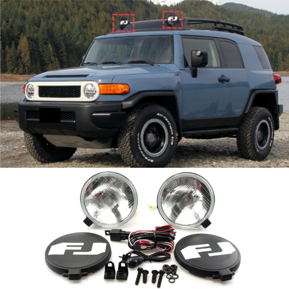 トヨタ FJ クルーザー 2007-2018 ルーフ照明キット用
