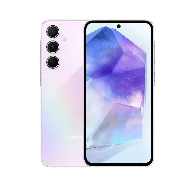 Samsung Galaxy A55 5G RAM 8GB ROM 128GB 6.6インチスーパーAMOLEDスクリーン120Hz 1480 50MPカメラ5000mAh中古電話