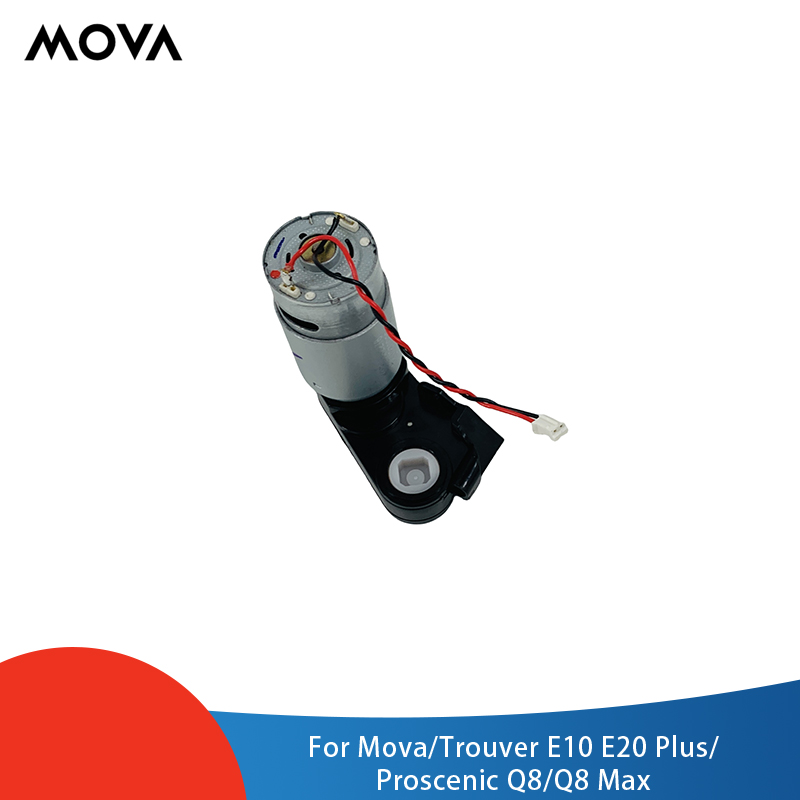 オリジナル中央ブラシモーター Mova/Trouver E10 E20 Plus/Proscenic Q8/Q8 Max /T10 Lite メインローラー金属ブラシモーターアクセサリー