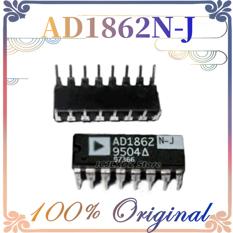 1 ピース/ロットオリジナル新 AD1862N-J AD1862N DIP-16 在庫