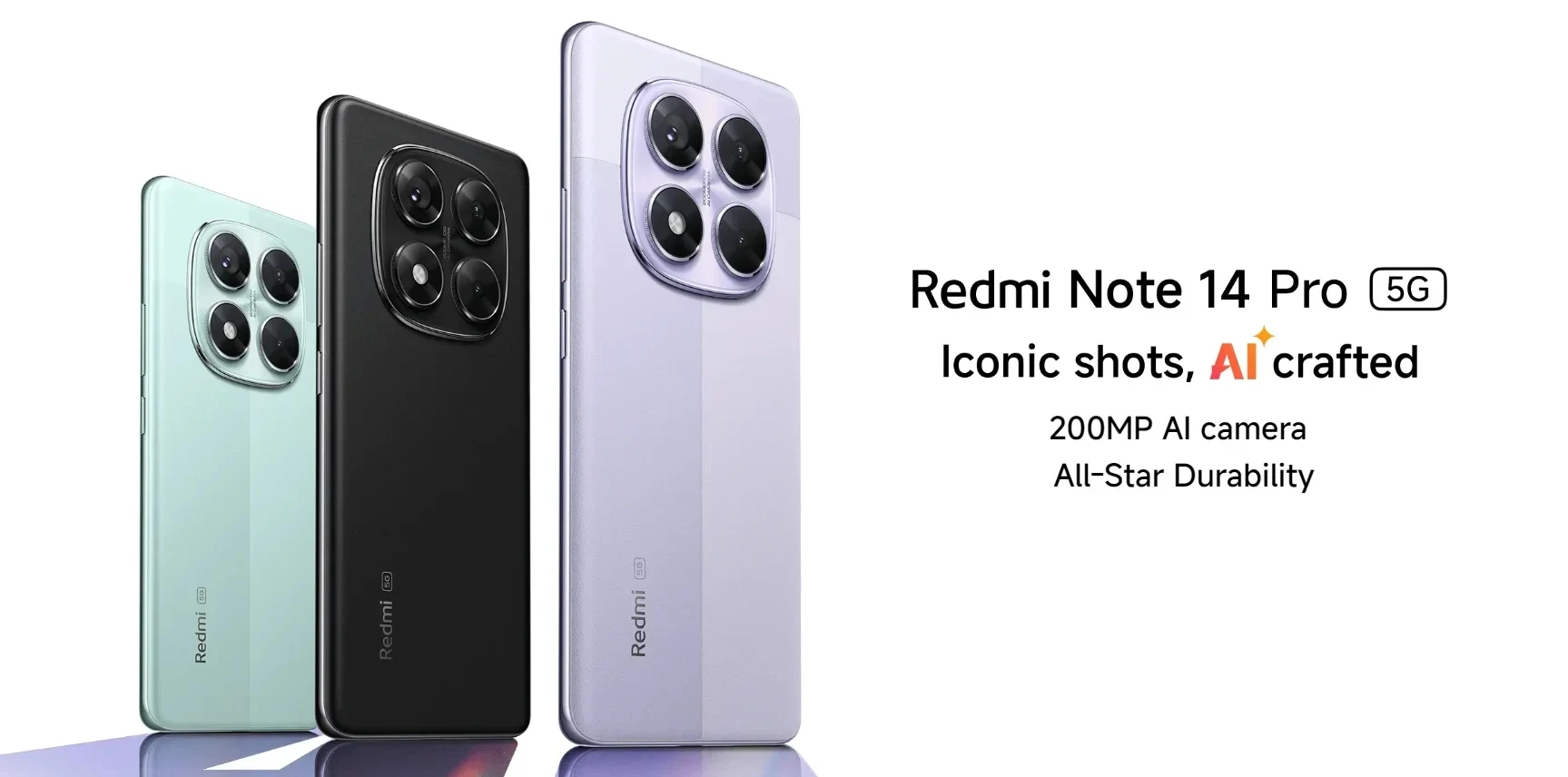 オリジナル Xiaomi Redmi Note 14 Pro 5500mAh バッテリー Smartphon 6.67 ''50MP カメラ 5G スマートフォン 45 ワット充電 120Hz 2712x1220 Android