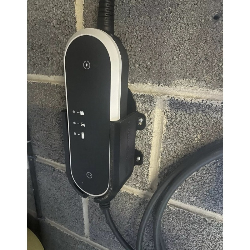 1/2 個ウォールマウントホルダー充電器ブラケットアウディ e-tron 充電器壁ベース車の充電オーガナイザー