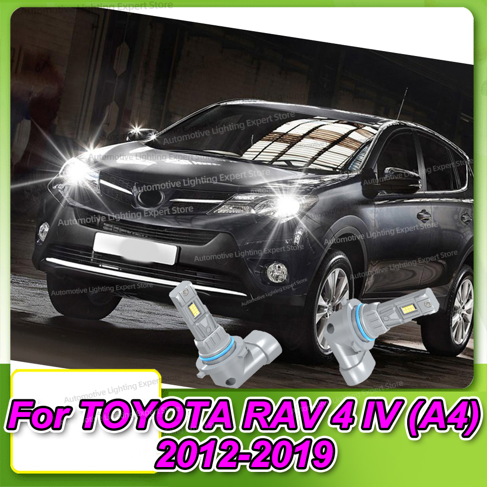 Led Canバスライト車のヘッドライト 30000LM 超高輝度ターボ電球 6000K ランプトヨタ RAV 4 IV A4 2012 2013 2014 2015 2016 2017
