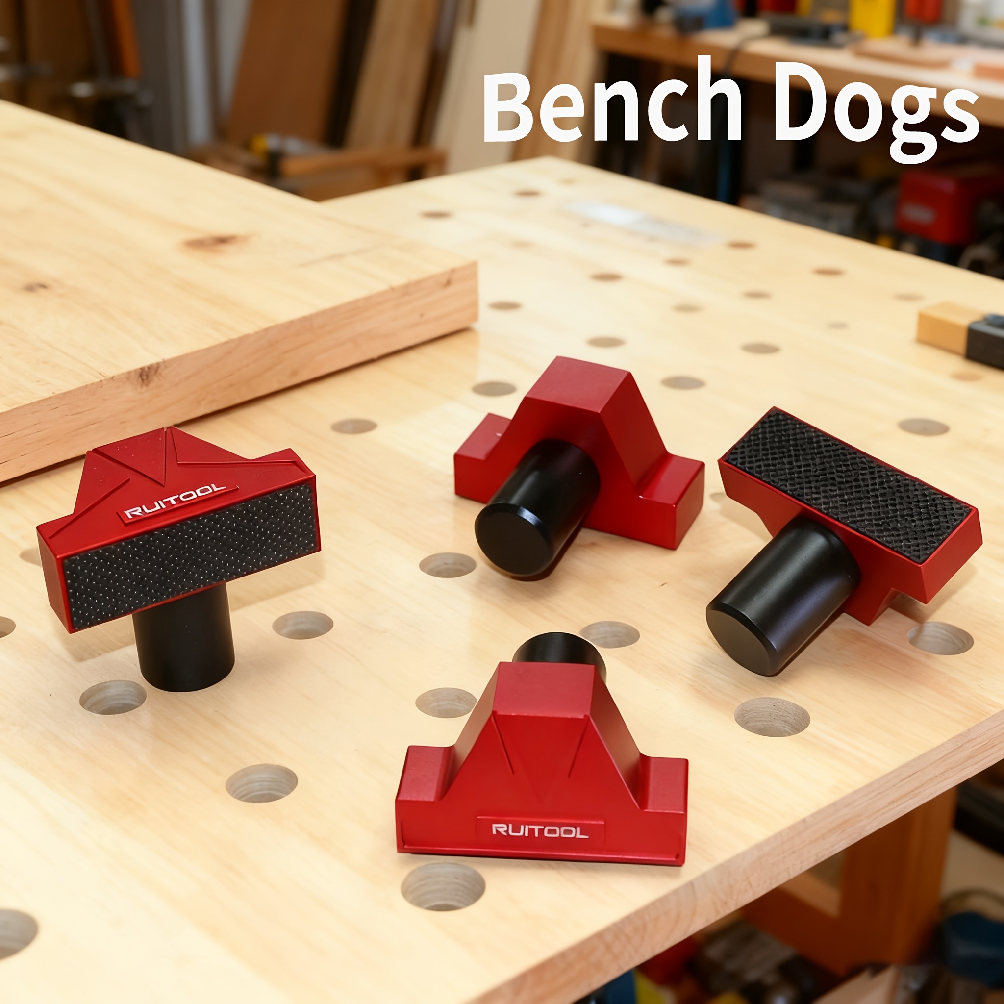 2/4 個 20 ミリメートルベンチ犬アルミ合金ワークベンチ停止制限ブロック MFT テーブルアクセサリー木工位置決め木材