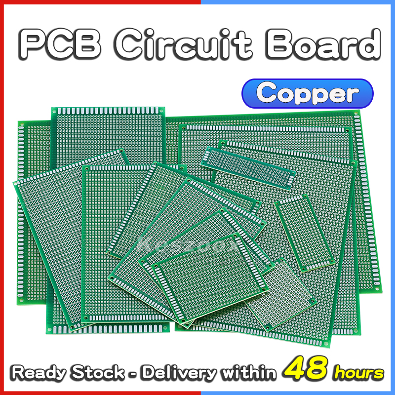 Keszoox プロトタイプ PCB ボードキット 3x7 5x7 7x9 8x12 9x15 cm ユニバーサル プロトボード 片面 両面 DIY 回路基板 電子工作用