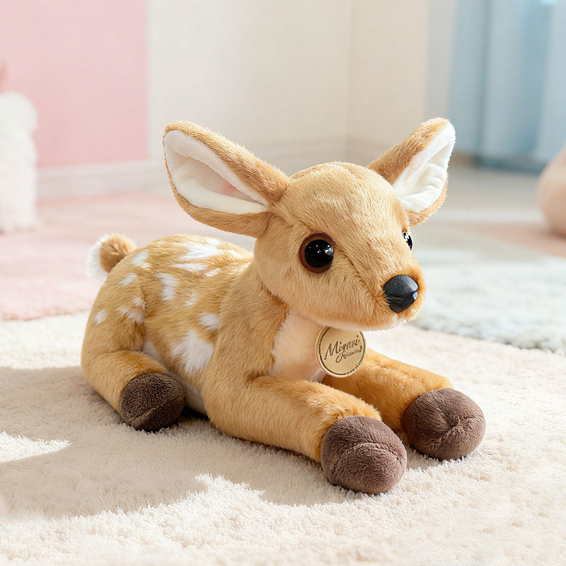 25cm かわいいキリンぬいぐるみ - ぬいぐるみソフトキリン人形 子供用 素敵な鹿の部屋の装飾 誕生日ギフト
