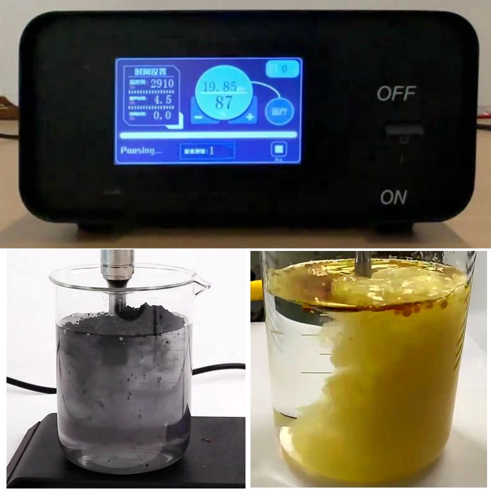 ラボ 1kw 超音波ホモジナイザーロッド超音波細胞粉砕機乳化機ジュースハーブ抽出化粧品ナノ粒子分散機