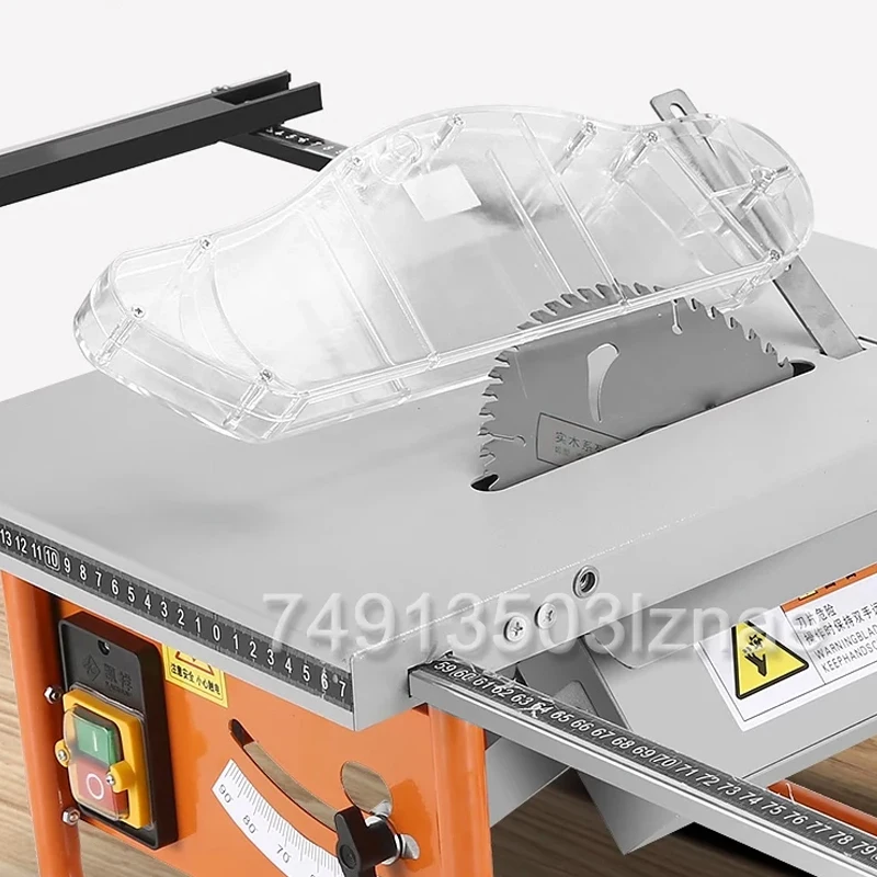 Woodworking Table Saw Multifunctional Wood Cutting Machine Household Dust-Free Table Saw Electric Saw 1500W 5000r/min