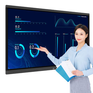 メタルクリスタルカバー付きスマートテレビ、65インチアルミフレーム＋強化ガラス＋65インチ4K Wupro 72インチスクリーン、エレクトリックブラック