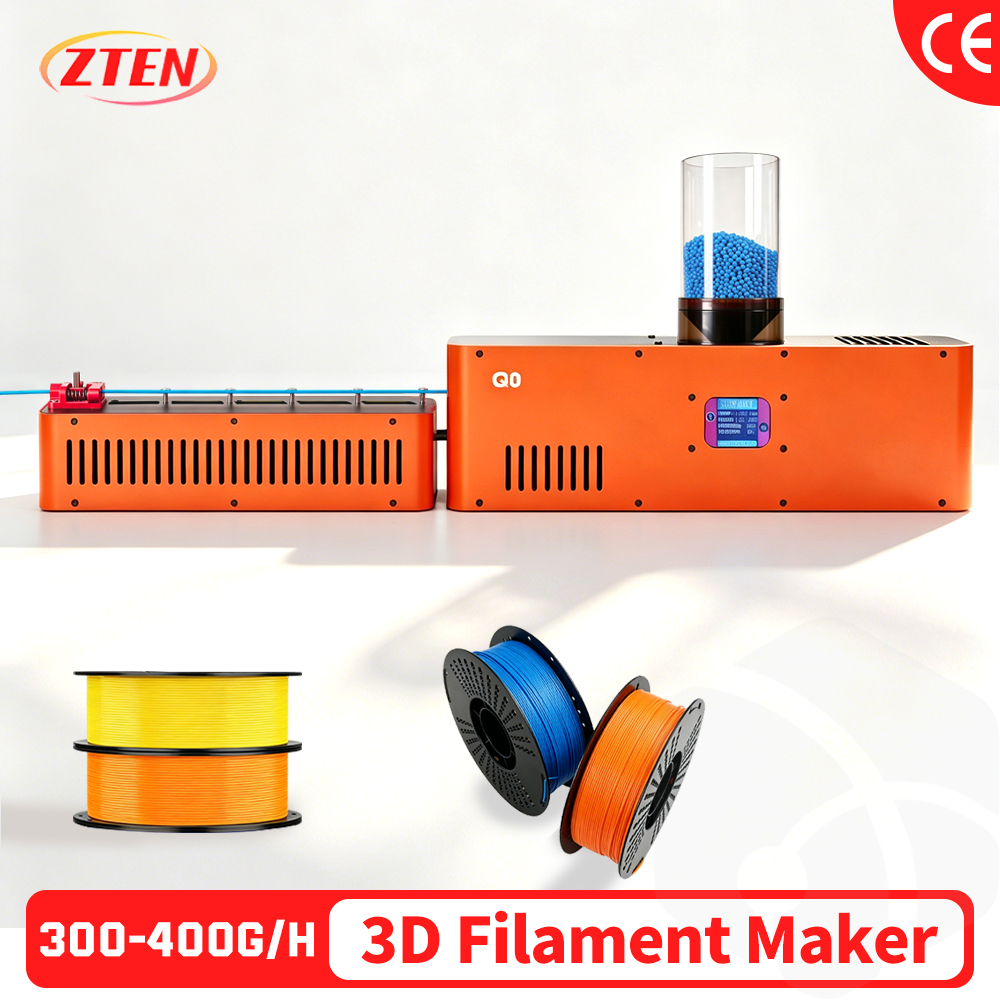Zten デスクトップ 3D フィラメントメーカー押出機冷却システム付き 1.75 ミリメートル/3 ミリメートル PLA ABS PETG PC PP 消耗品