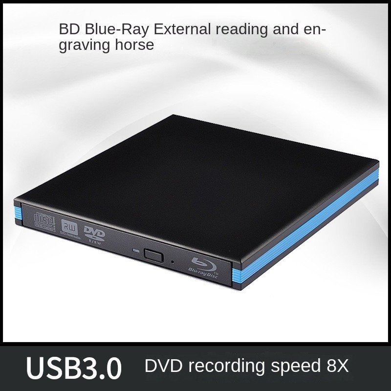 ブルーレイバーナープレーヤー USB 3.0 CD DVD 外部ブルーレイドライブライターリーダー Windows MacBook ラップトップデスクトップ用