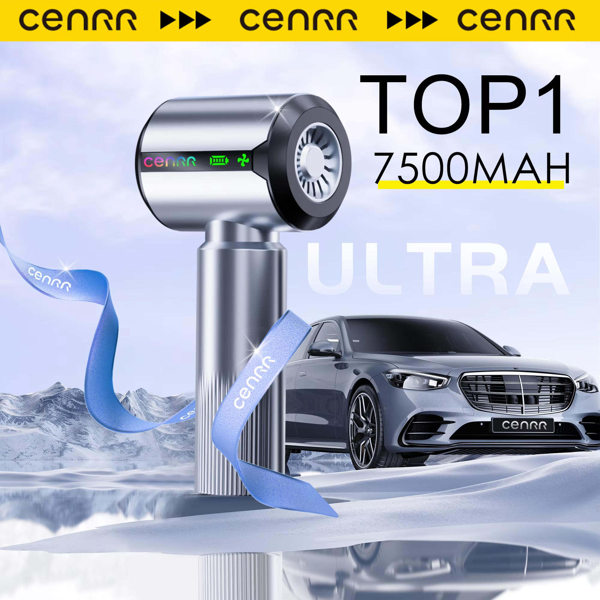 CENRR ミニ車用掃除機ワイヤレスポータブルクリーニングマシンキーボード用強力なミニハンドヘルドクリーナー車と家庭用