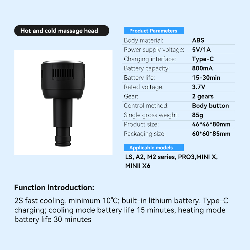 BOOSTER 家庭用電気マッサージャー筋肉をリラックスハンドヘルドマッサージャーマッサージヘッドアクセサリー