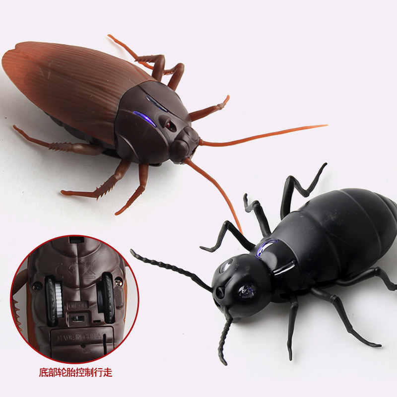 RC クモアリ赤外線リモコンゴキブリおもちゃ動物トリック恐ろしいいたずら子供のおもちゃおかしいノベルティギフト