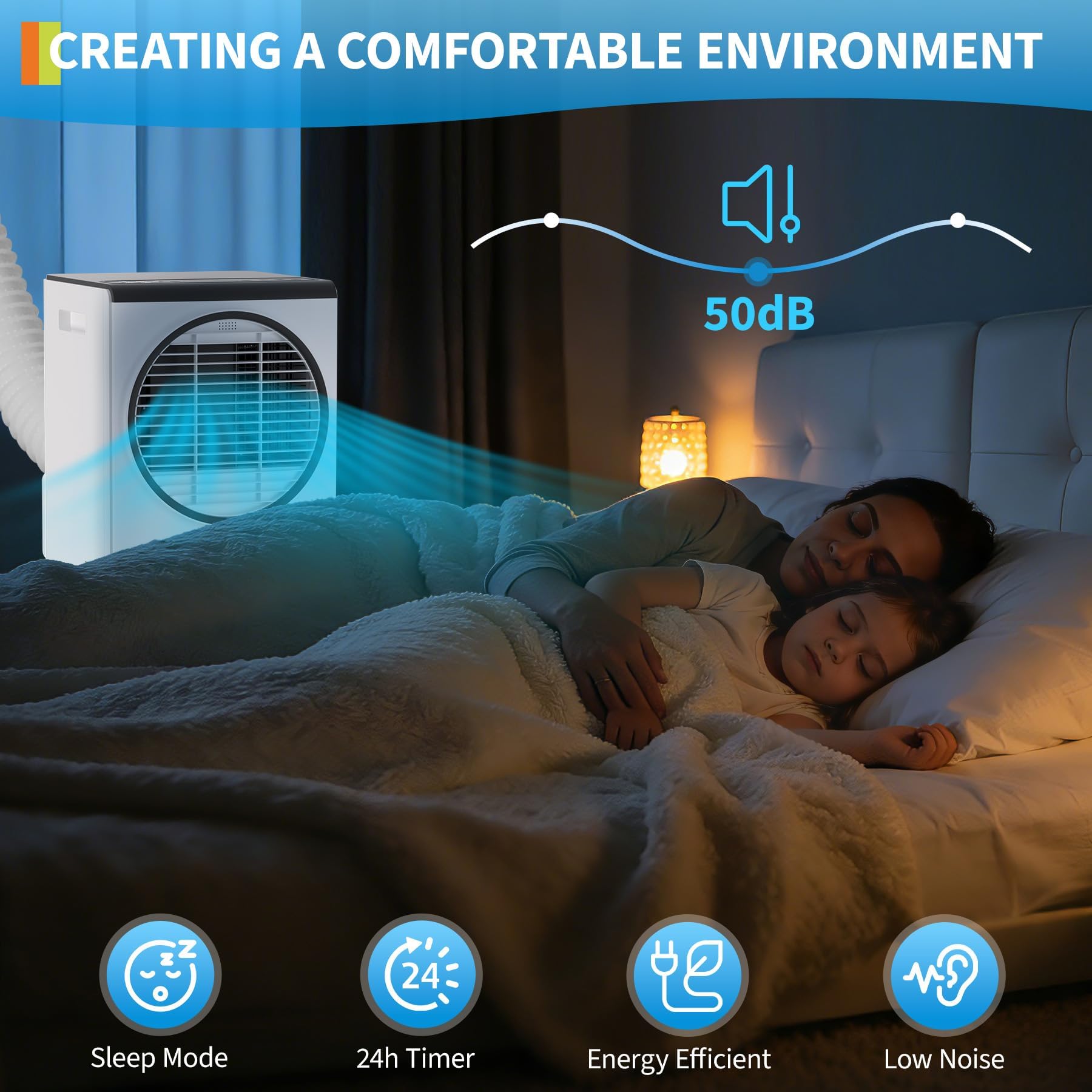 強力な 8000 BTU 3 で 1 ポータブルエアコン効率的な冷却除湿機とファンリモコンデジタルディスプレイ省エネ床置き AC 家庭用寝室オフィス用