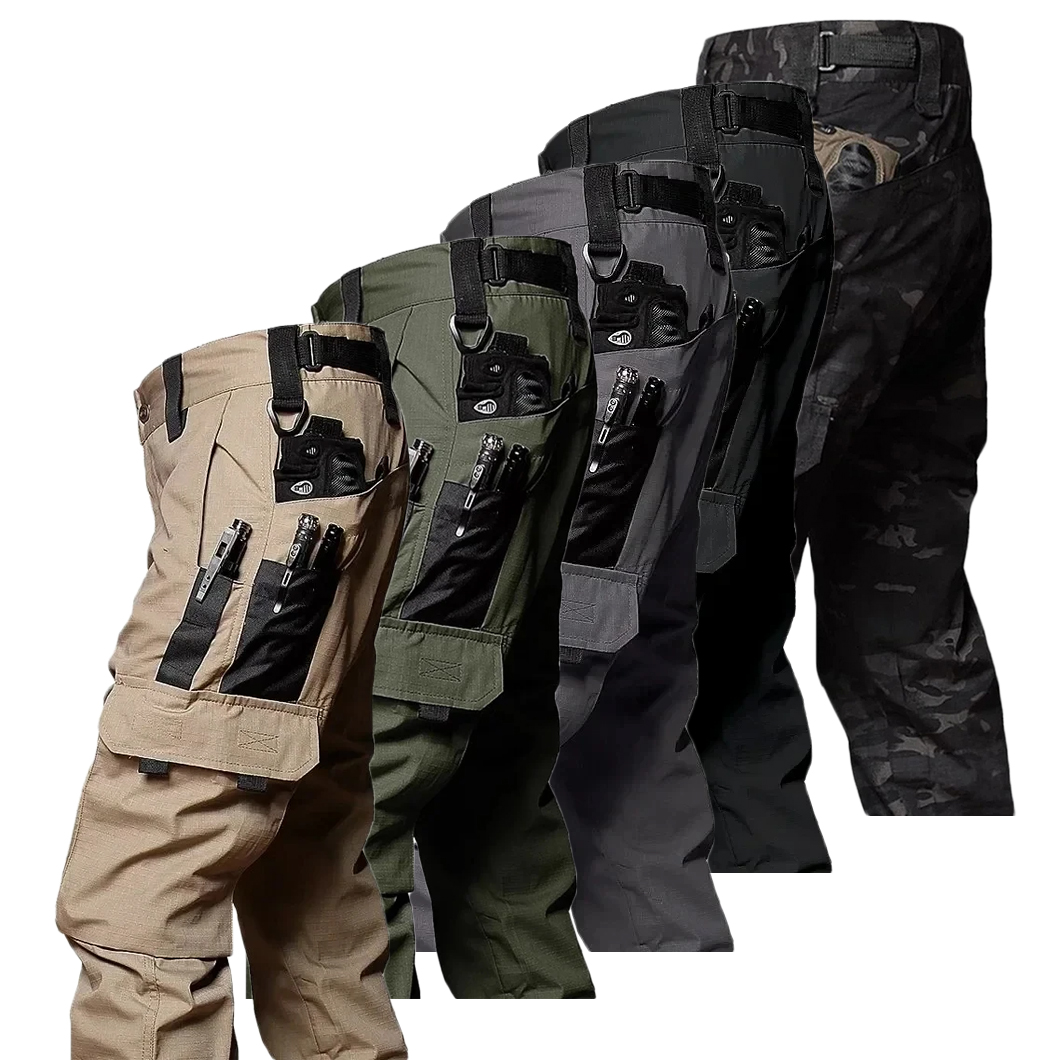 メンズ作業ズボン新しい戦術的なカーゴジーンズ屋外作業服カジュアルパンツ春夏防水耐摩耗性ハイキングパンツ