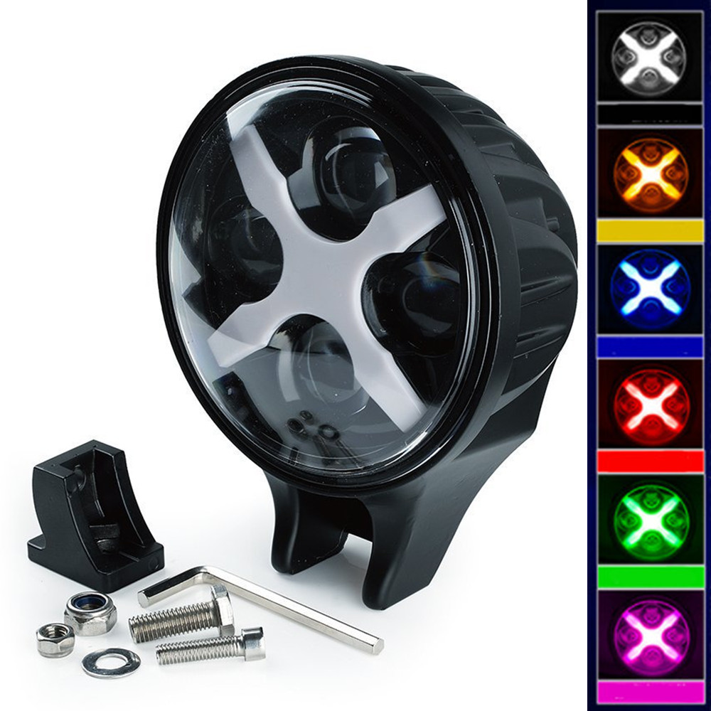 X DRL 6 インチ 60 ワット Led ワークライトジープラングラー Lada 4 × 4 Niva ユニバーサル車の補助フォグランプヘッドライト