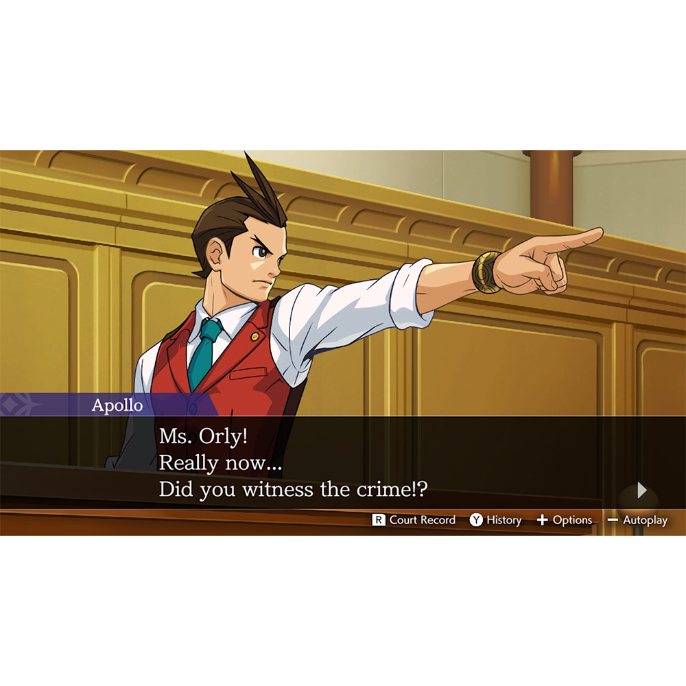 Nintendo Switch ゲーム - Apollo Justice Ace Attorney Trilogy - US バージョン - ゲーム物理カートリッジ