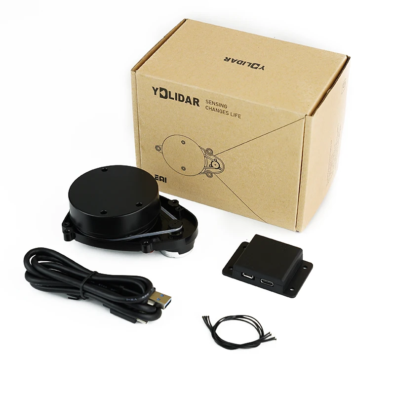 EAI YDLIDAR X3 360° TOF レーザーレーダースキャナー測距センサーモジュール 8 メートル 10Hz ロボットサポート ROS1 ROS2