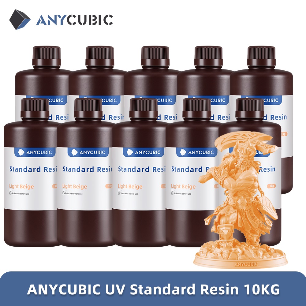 新しい ANYCUBIC 10 キロ標準樹脂 405nm UV 樹脂フォトンモノラル M5s プロ/フォトン P1 UV 感受性樹脂 3D 印刷液晶 3D プリンタ用