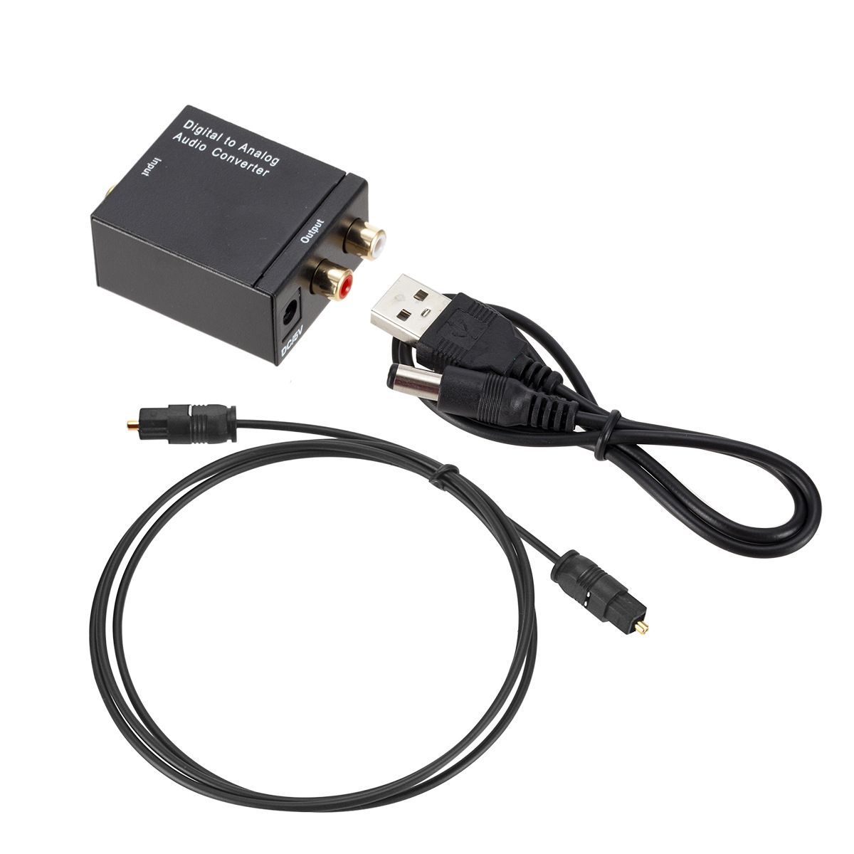 USB DAC アンプデジタルからアナログオーディオコンバータ光ファイバー Toslink 同軸信号から RCA R/L オーディオデコーダ Xbox 360 用