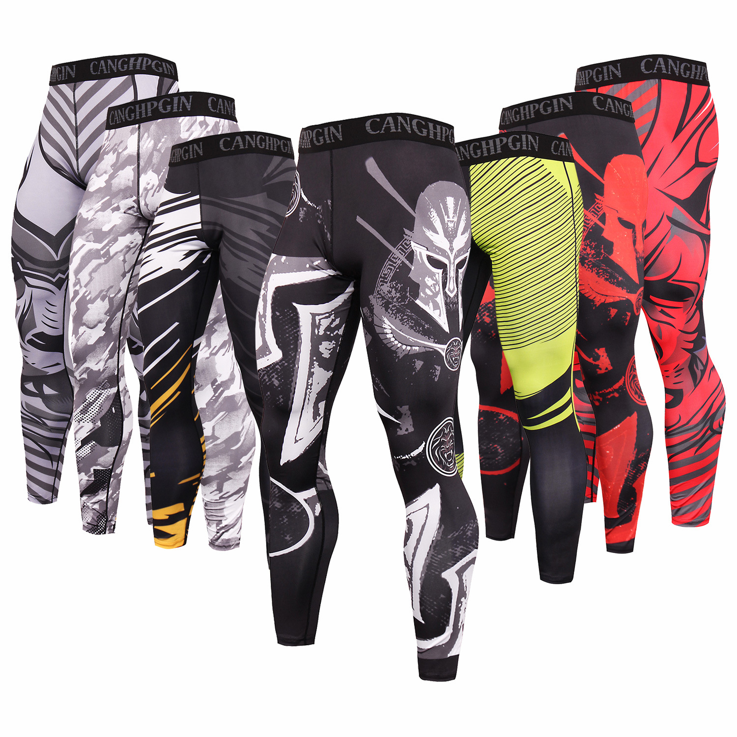 メンズ圧縮パンツ男性スポーツウェアトレーニングレギンスジムスキニーパンツタイツボトムスジョギングスウェットパンツランニングパンツ男性