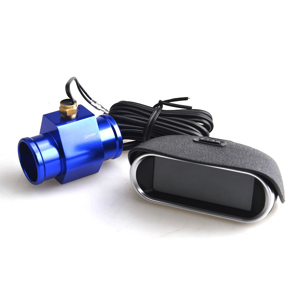 12V 24V デジタル水温計ボルト水温センサーヘッドプラグジョイントパイプセンサーラジエーターホースアダプター 1/8NPT