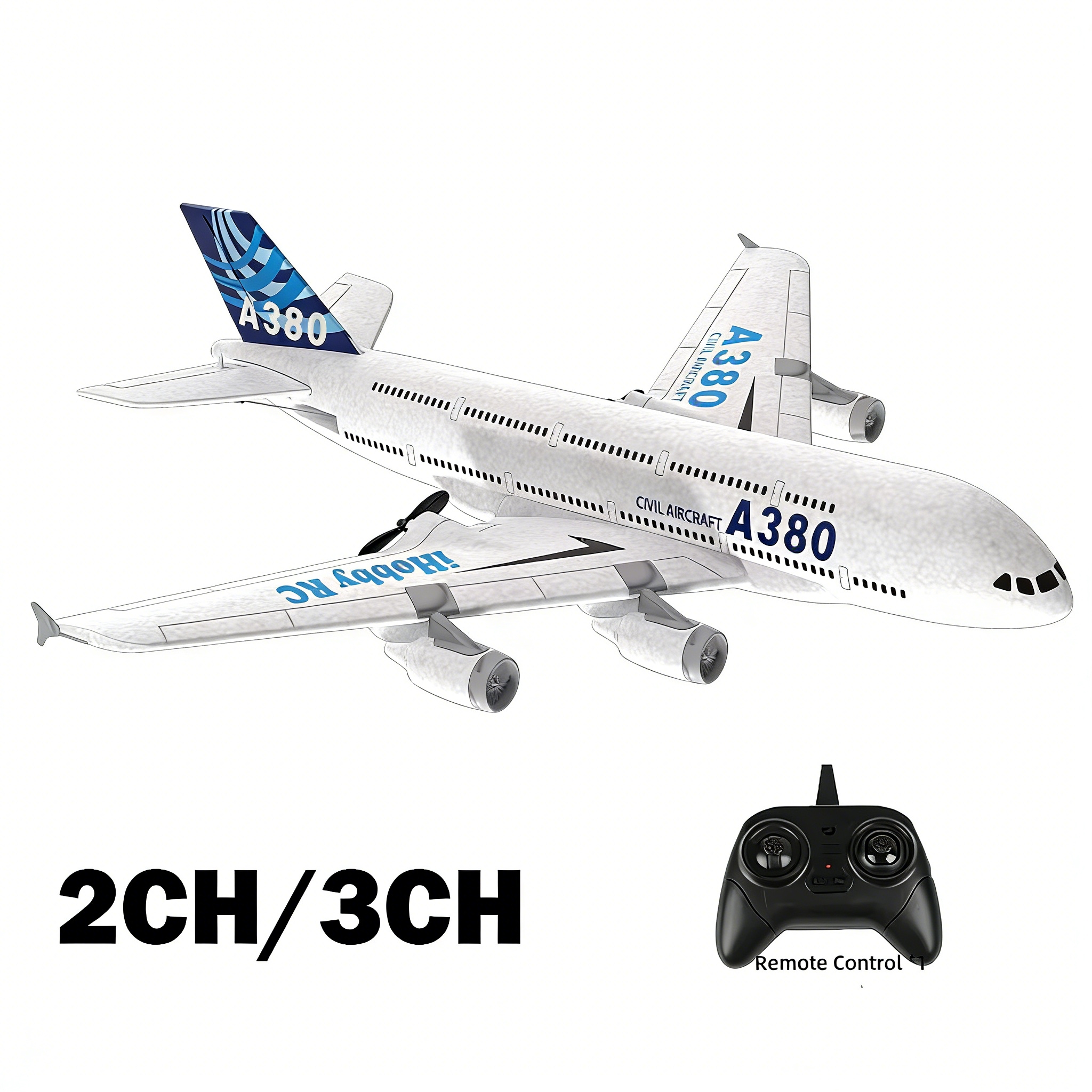 A380 飛行機エアバス RC 飛行機泡おもちゃ 2.4 グラムグライド固定翼 RTF 飛行機屋外おもちゃドローンモジュール簡単フライ子供ギフト