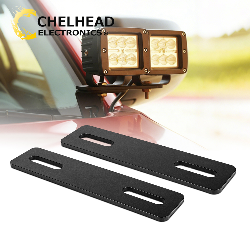 LED ポッド作業溝ライトブラケット延長キット SUV トラックオフロード車 ATV UTV ボート用ユニバーサル取り付けホルダー