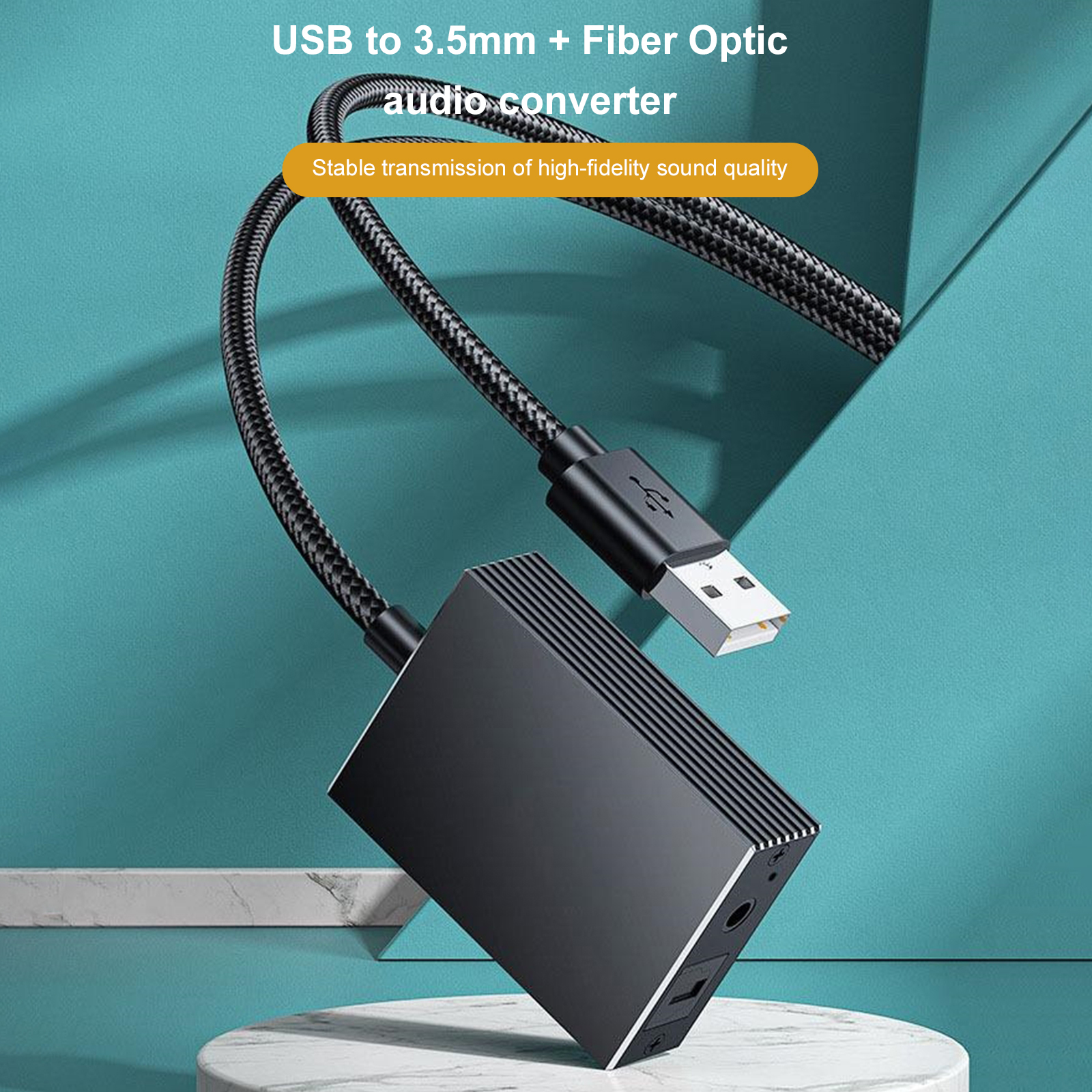 USB A 3.5 ミリメートル光オーディオアダプタ単方向 USB から S/PDIF トランスミッタデジタルコンバータ PS 4/5 アンプスピーカー用