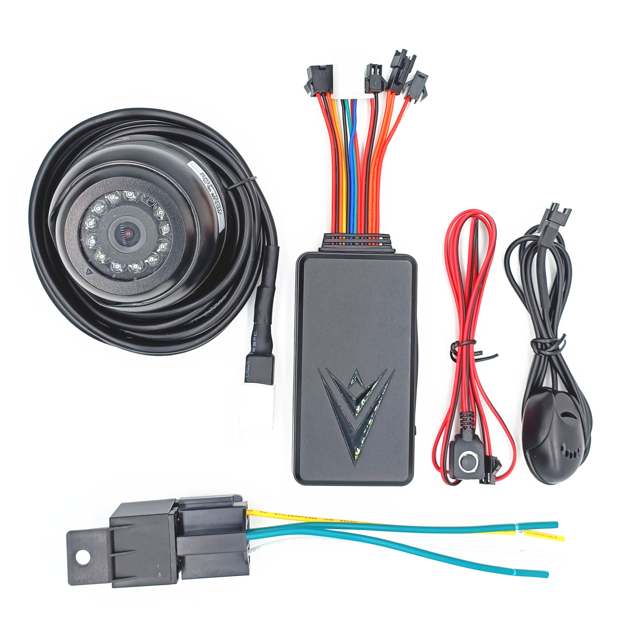 リモート燃料電源オフ SOS アラーム電動自転車オートバイ車両追跡装置ミニスマート GPS トラッカーカメラ付き
