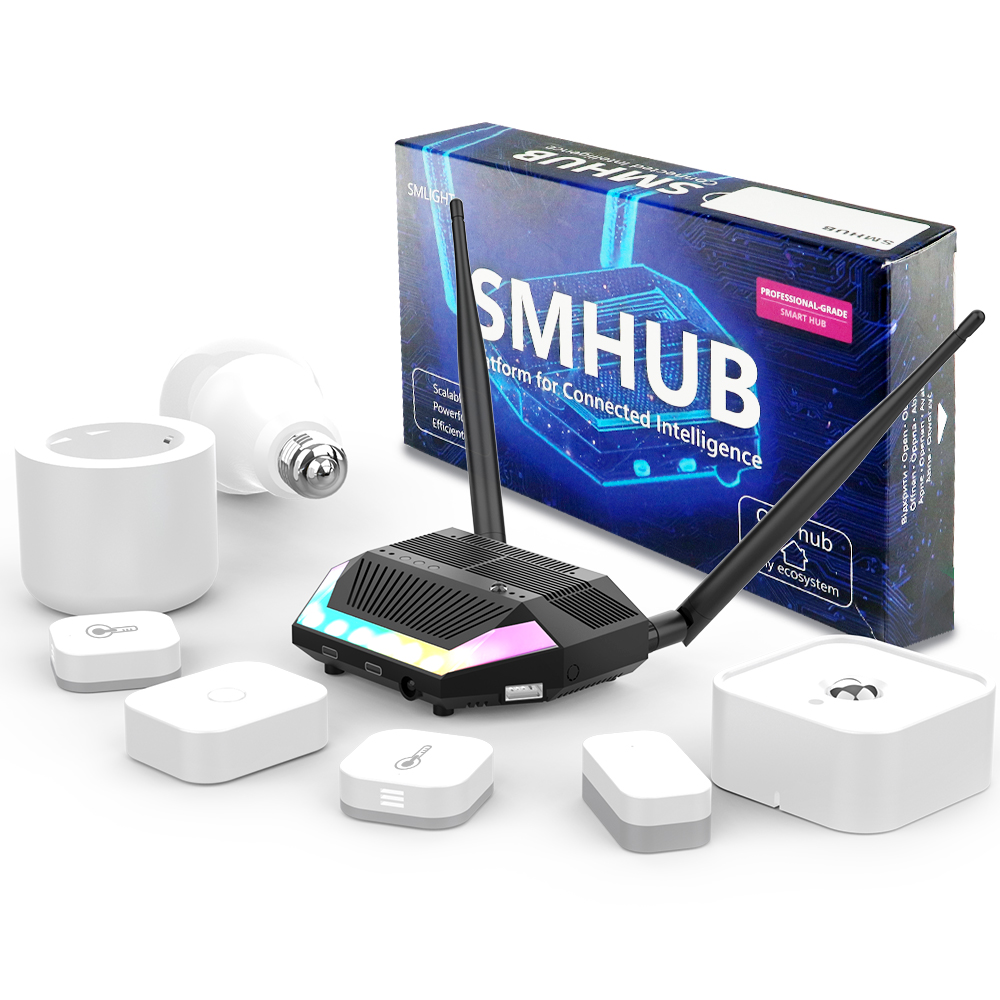 SMHUB 早期導入バージョン | Zigbee2MQTT、Matterbridge、Node-RED を使用したマルチ無線スマート ハブ | Zigbee、スレッド、Z-Wave POE