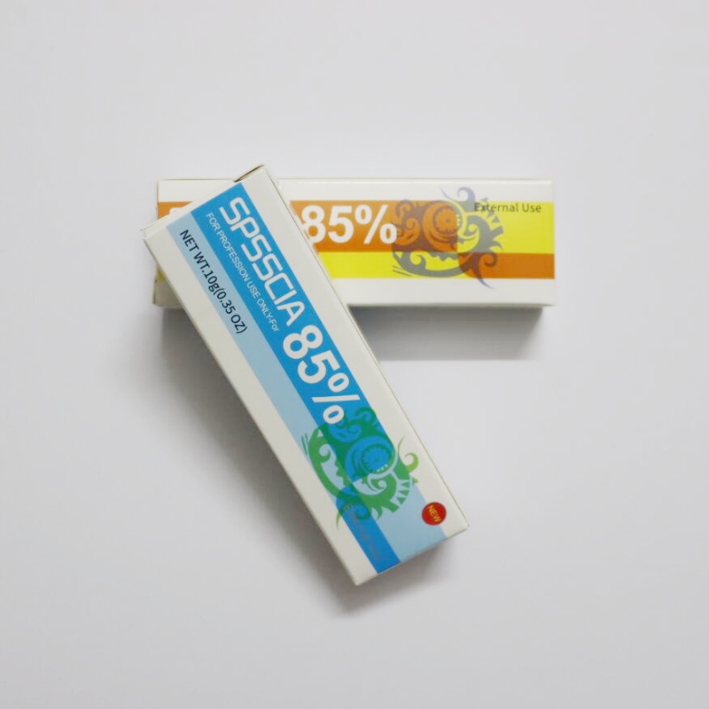 新しい 85% Spsscia タトゥーアフターケアクリームアートメイク前マイクロブレーディング眉毛唇 10 グラムタトゥー除去