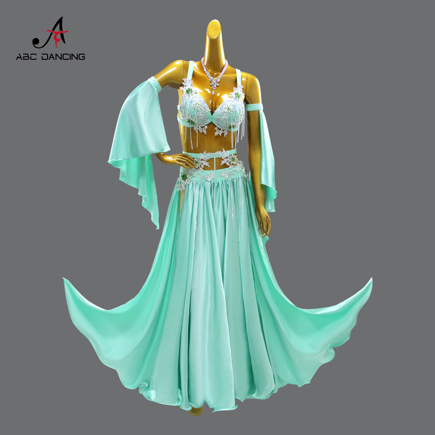 ベリーダンスパフォーマンス服練習衣装ダンスウェアスーツカーニバルレディースステージスカートベンリーガールダンサードレスベリーダンス