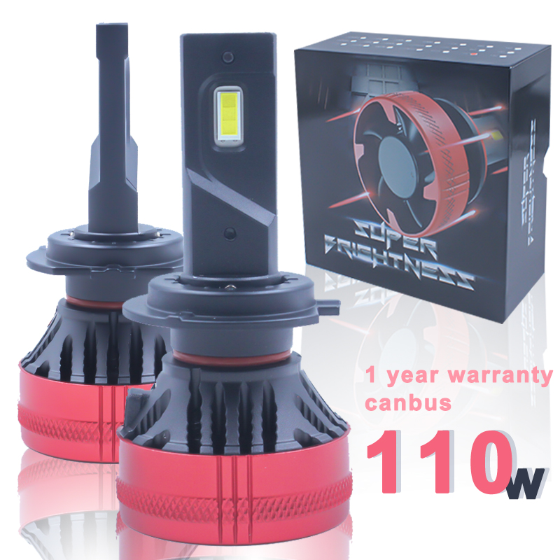 F5 110 ワット H7 LED 電球 H4 車 LED ランプ LED ヘッドライト電球 20000LM H7 H11 H8 9005 9006 H1 LED 電球 LED H7 ヘッドライトキットフォグライト