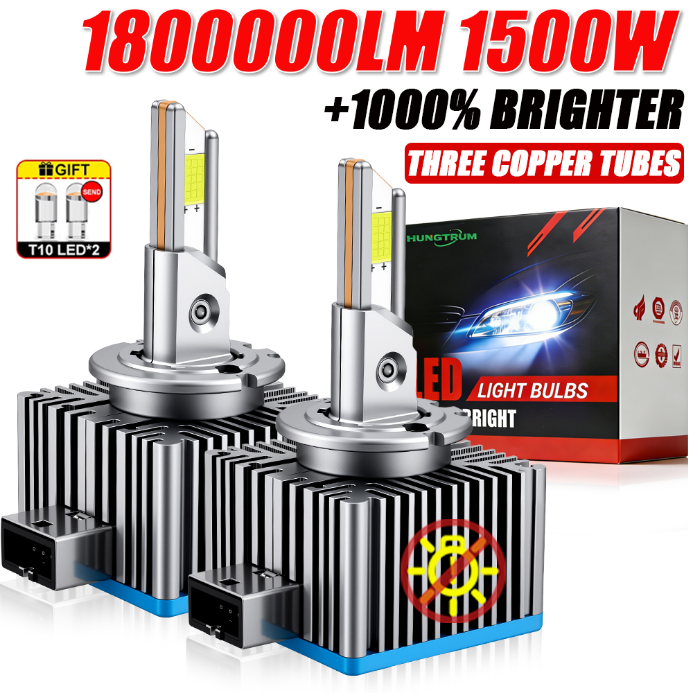 D1S D3S D2S LED Canbus ヘッドライト電球キセノン D4S D1R D3R D2R D4R D8S 超強力なスポットライト Led ライト車の自動車ランプ