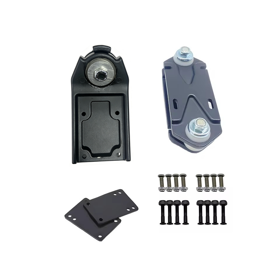 Surf and Rail Adapter Bundle Black Surfskate Trucks for Longboard Cruiser Carving Pumping Surf Skateboard Adapter