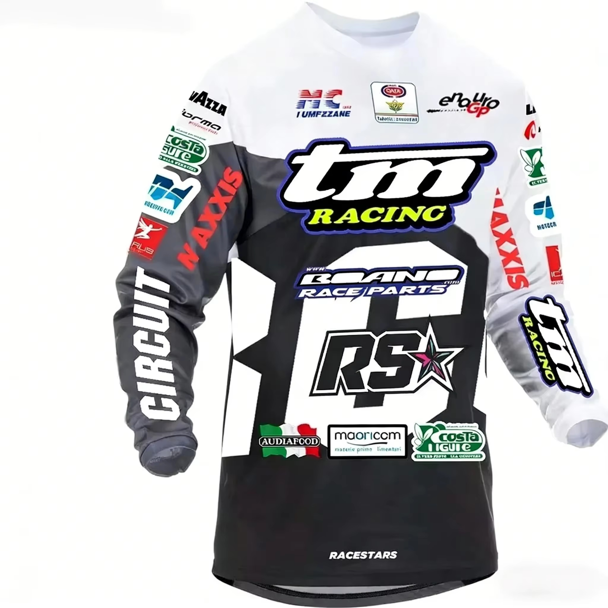 夏新子供大人青少年オフロードバイク長袖 Tシャツ Tm レーシングチームサイクリングスーツ通気性スピード乾燥スポーツトップ