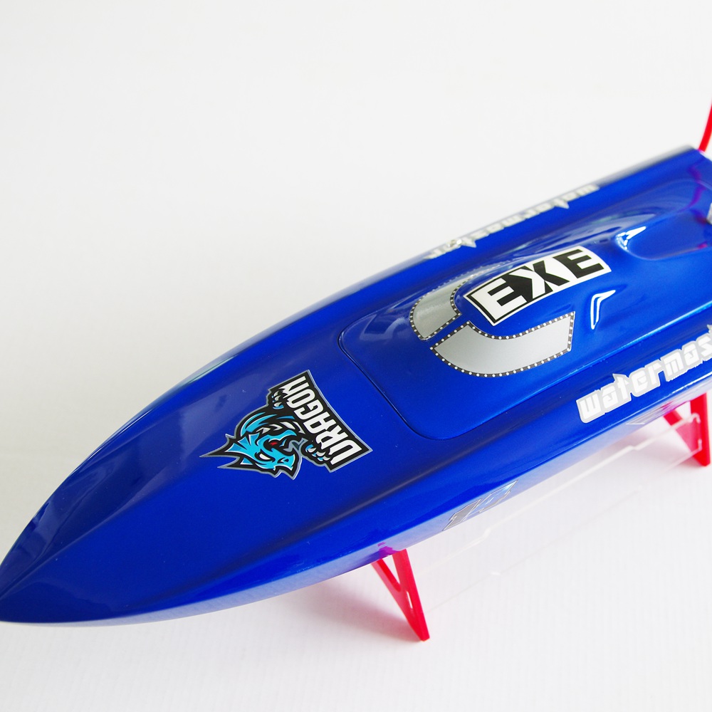 DT C390 ドラゴングラスファイバーブラシレス RC ボート/カタマランモーター 2435 KV2700/40A ESC/17 グラムサーボ付き