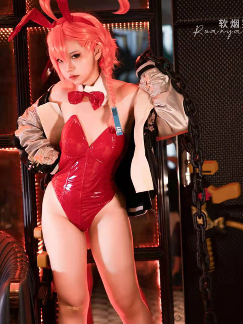 セクシーな V ネック胸ラップ光沢のあるラッカーワンピースかわいい女の子スリムロンパースコスプレボディスーツ和風 Bobysuit 女性のための WT14