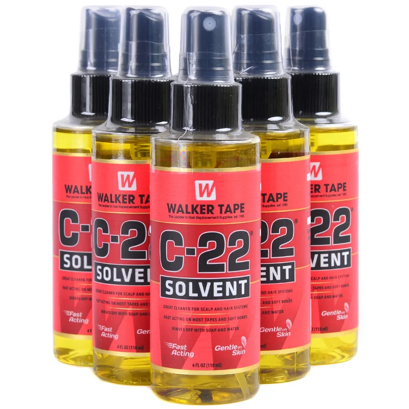 C-22 118ml 溶剤リムーバー 速効性テープグルーリムーバー ヘアシステム用 C22 ウォーカーテープと互換性あり