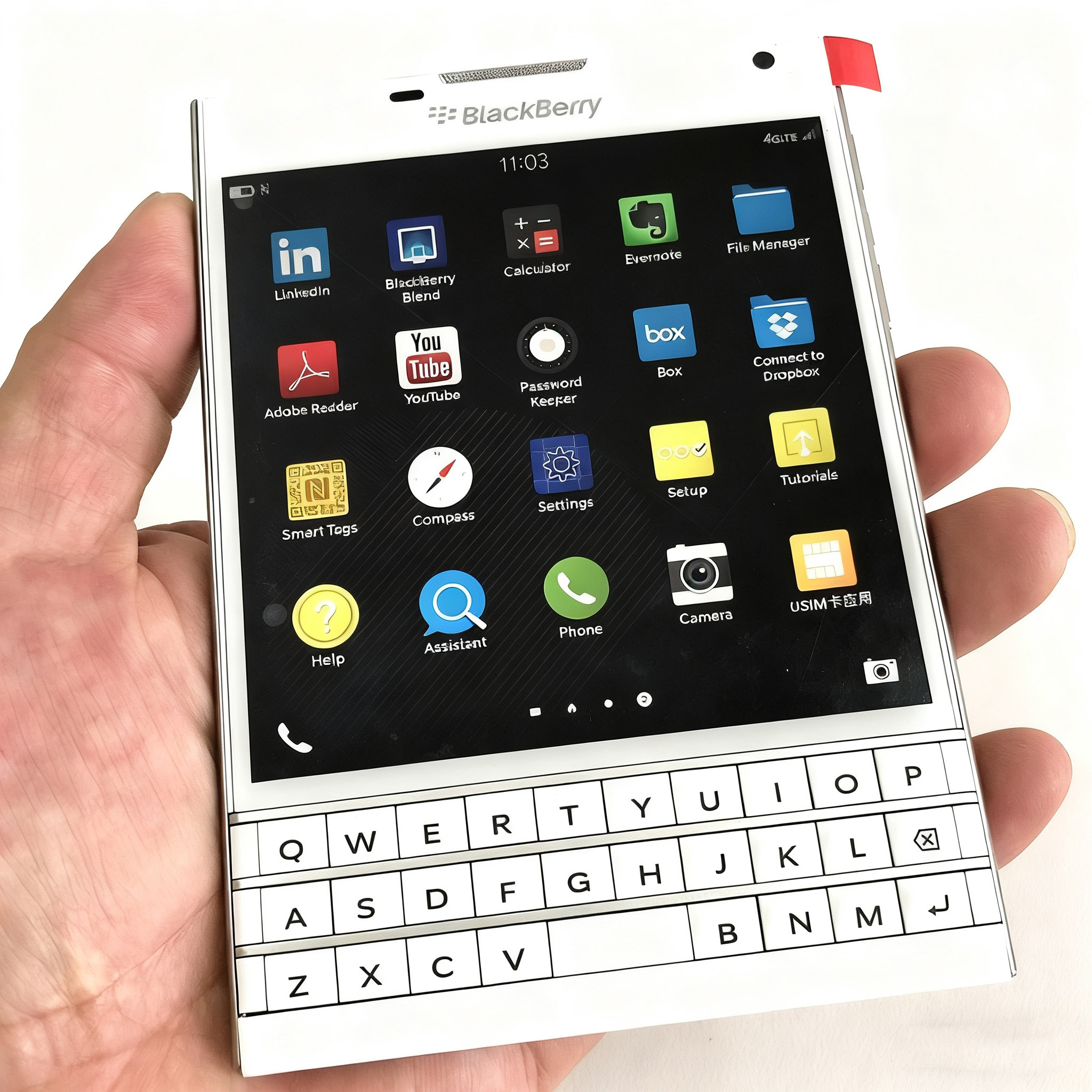 オリジナル BlackBerry パスポート Q30 3 ギガバイト RAM 32 ギガバイト ROM 13MP 4 グラム LTE モバイル携帯電話クアッドコアロック解除携帯電話 BlackBerry OS