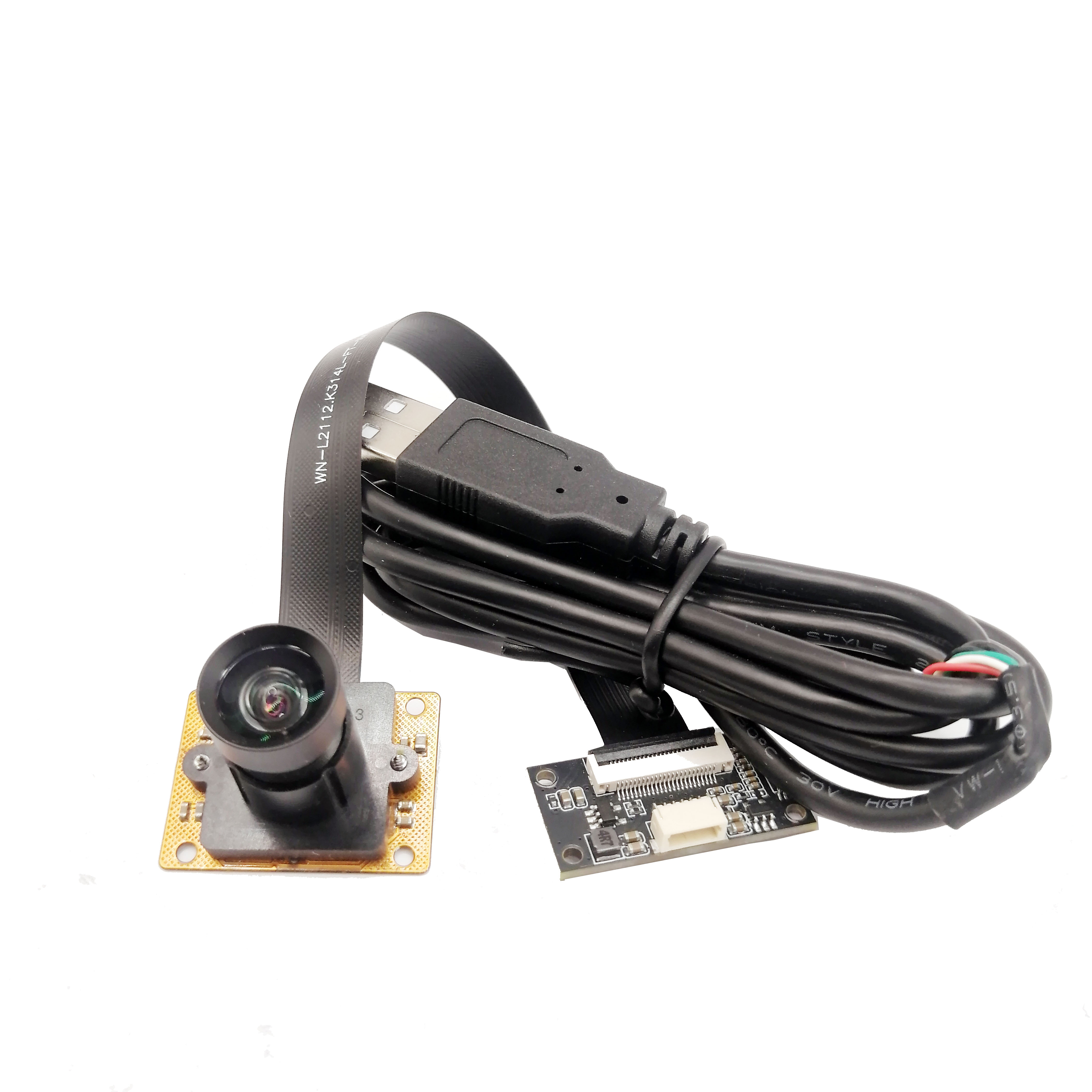 3840x2160 8MP HD 1/1.8 インチ IMX678 USB カメラモジュール FF 92° 30FPS MJPEG、YUV2 USB2.0 ウェブカメラ、産業用ビジョン用