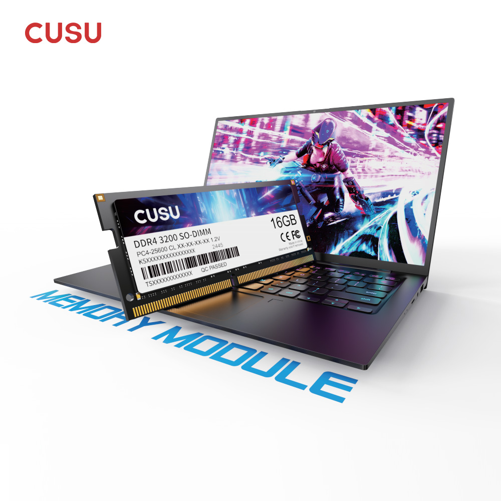 Cusu DDR4 2666MHz 3200MHz 8GB 16GB DDR4 ノートパソコン用RAM 1.2V Sodimm メモリ DDR4