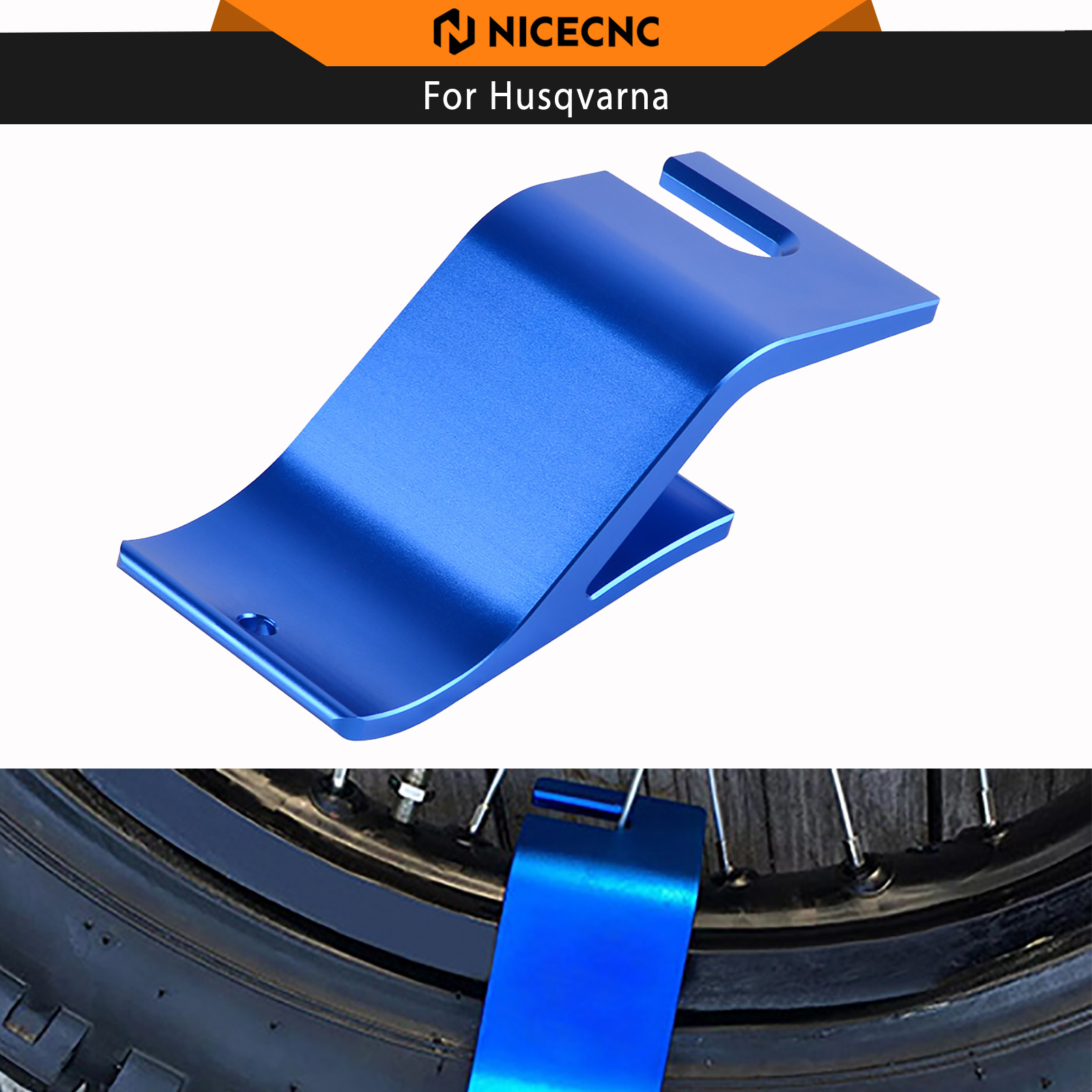 NICECNC タイヤ取り付け補助ツールホルダーフック ハスクバーナ TE300 TE250 FE350 FE450 FE501 FE250 TX300 TC125 TC250 FX450