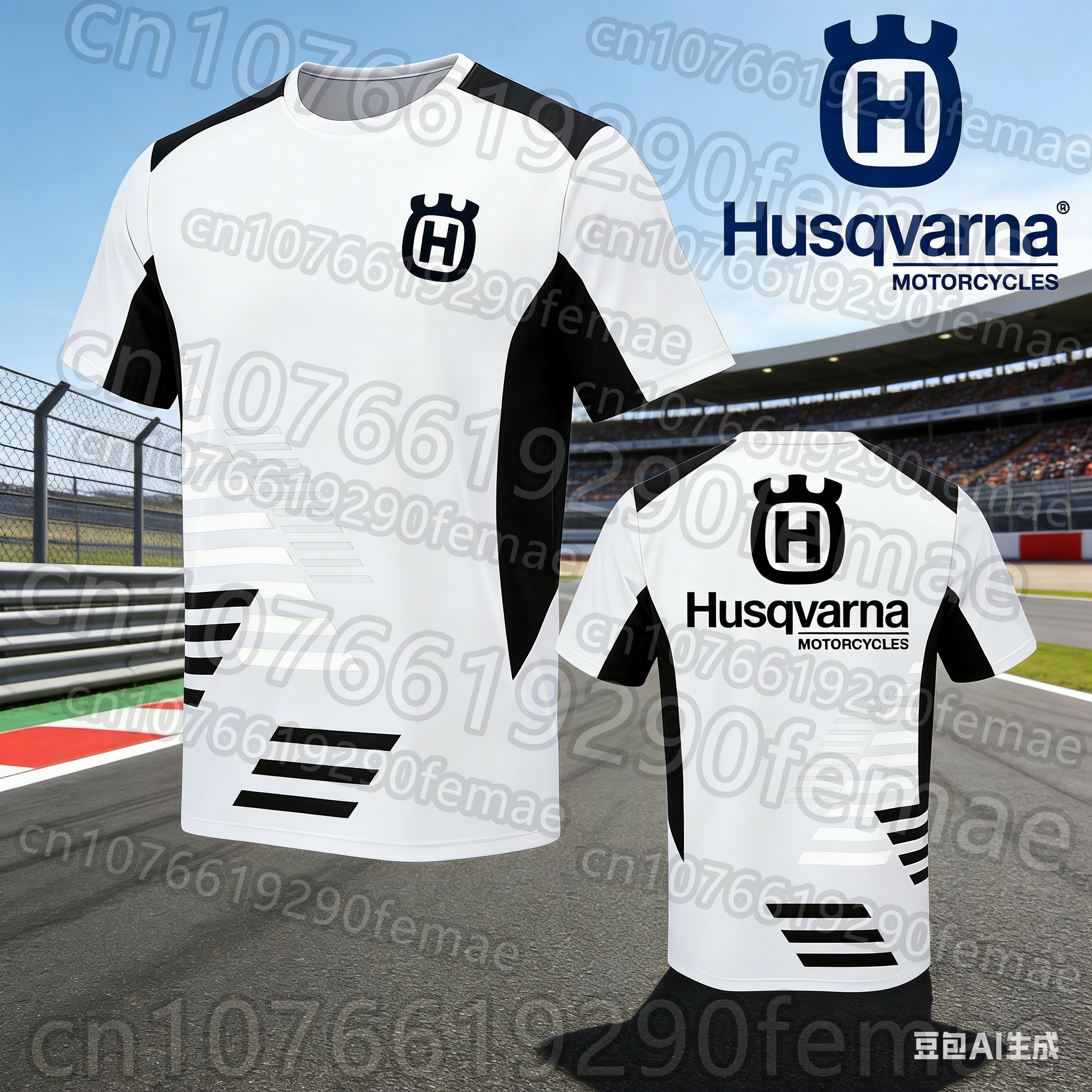 2026 新ハスクバーナオートバイギア半袖 Tシャツメンズ春夏レーシングスーツアンダーシャツ速乾性シャツ