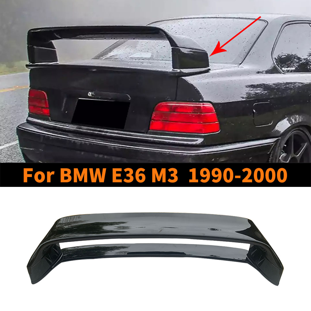 リアトランクスポイラーウイングレーシングスポーツブーツリップチューニングアクセサリーボディキットディフレクターテール BMW 3 シリーズ E36 または M3 1990-2000