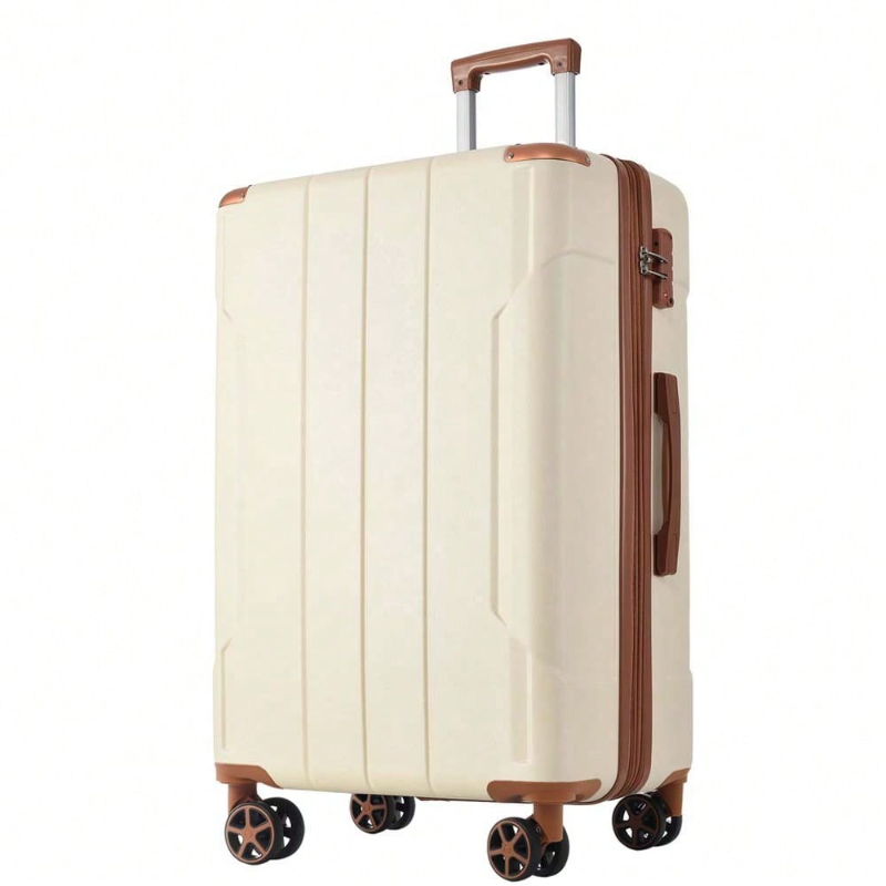 ハードシェル スピナー スーツケース 24 インチ TSA ロック付き軽量拡張可能な荷物