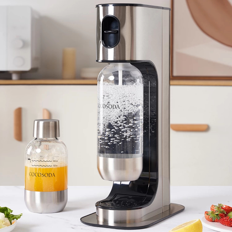 DIY ソーダメーカーマシン家庭用炭酸水メーカーコーラやジュース用再利用可能なスパークリング飲料メーカー健康的な自家製ソーダ