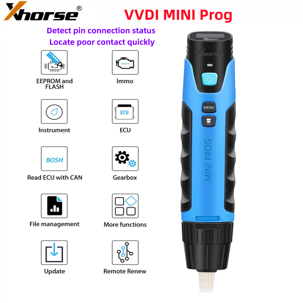 Xhorse Mini Prog Programmer はんだ不要プログラミング サポート IOS